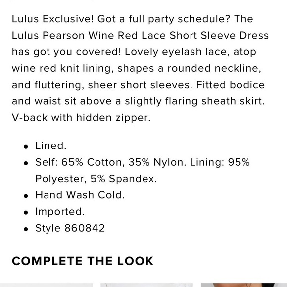 ✨2x HP✨ NWT Lulus Dress - Picture 6 of 7